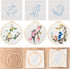 FOCCTS Hummingbird and Flower Embroidery Kit, DIY Embroidery Kits with Patterns and Instructions Hoops Needles Threads, Embroidery Starter Kit for...