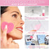 120PCS Compressed Facial Sponges, Heart Shape Disposable Face Sponges with 2PCS Container, Skin Friendly Facial Sponges for Washing Face, Natural ...