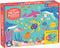 Mudpuppy Ocean Party Lift-The-Flap Puzzle, 12 Pieces, 18” x 13.75” – Jigsaw Puzzle Featuring Friendly Ocean Animals with 6 Flaps to Reveal Surpris...