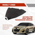 Universal Car Shift Knob dust Cover, Shift Knob dust Cover Black PU Leather Manual/Auto Shifter Shift Boots Cover, Compatible with Most Car Truck,...