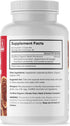 Brain Forza Organic Red Reishi Mushroom Capsules, Adaptogenic Mushroom Powered Immune Support, Heart and Cardiovascular Health, General Wellness a...