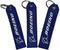 Boeing Keychain | Luggage Tag | airline Logo - Blue (Boeing ) pack 3...