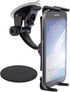 ARKON Mounts Windshield and Dash Suction Car Mount Holder | Secure Phone & Small Tablet Holder | Firm Windshield Suction | Compatible with iPhone,...