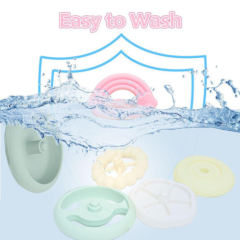 Baby Teething Toy, Silicone Teething Toys, Soft Baby Chew Toys for Sucking Needs, Suitable for Babies of Any Age...