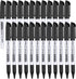 Fine Tip Dry Erase Markers - 24 Pack Black Whiteboard Erasable Markers Bulk for Kids Adults, Ideal for Classroom School Office Home Use on White B...