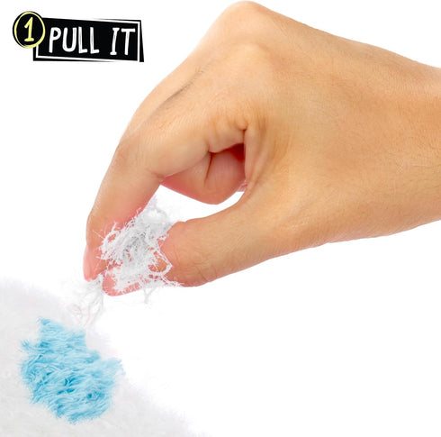 Fluffie Stuffiez Cloud Small Collectible Feature Plush - Surprise Reveal Unboxing with Huggable ASMR Fidget DIY Fur Pulling, Ultra Soft Fluff...