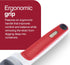 Zyliss Right Scoop Ice Cream Scoop - Ergonomic, Dishwasher-Safe Ice Cream Scooper Perfect for Gelato, Sorbet, Frozen Yogurt & More - Red...