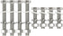 16PCS 304 Stainless Steel Post Attachment Kit,Sign Mounting Hardware,Sign Post Mounting Bolts and Nuts,Sign Post Mounting Hardware for U Channel P...