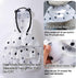 Dog Clothes- Waterproof & Quick-Drying Puppy Raincoat with Hood and Leash Hole Cute Hooded Rain Poncho Gear for Small Medium Large Dogs Dot Large...