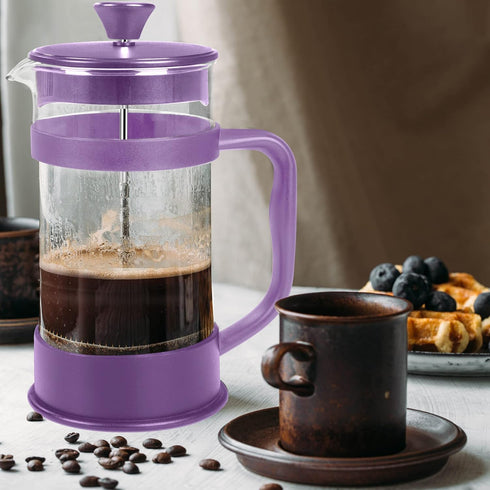 Utopia Kitchen 12 Ounce 0.35 Liter French Press Coffee Maker, Tea Maker, Travel Coffee Presses, Heat Resistant Thickened Borosilicate Coffee Pot f...