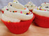 Fox Run Red Silicone Muffin and Cupcake Liners, Set of 12 Standard Size Wrappers...