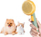 Self Cleaning Slicker Brush, Dog Cat Bunny Pet Grooming Shedding Brush - Easy to Remove Loose Undercoat, Pet Massaging Tool Suitable for Pets with...