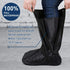 JUSPRO Waterproof Rain Boot Shoe Cover with Reflector for Outdoor Sports Hiking Climbing Camping Scooter Travel...
