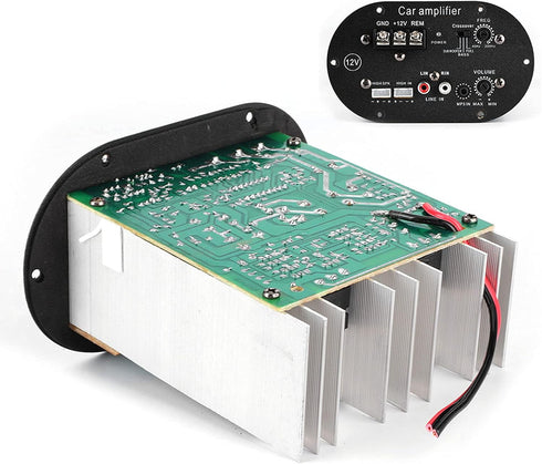 Car Amplifier Board 12V, Audio 120W Pure Full Bass Subwoofer Core Auto Stereo Speaker Amp...