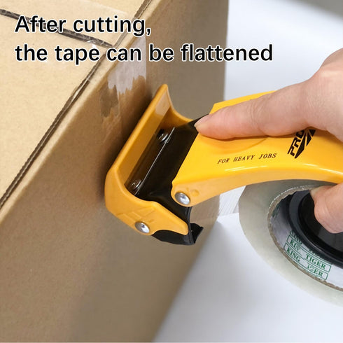 Packing Tape Dispenser Gun 2-Inch, 2 Pack Metal Tape Gun with Safety Protection, 3-Inch Inner Paper Core...