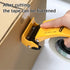 Packing Tape Dispenser Gun 2-Inch, 2 Pack Metal Tape Gun with Safety Protection, 3-Inch Inner Paper Core...
