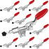 10Pcs 301AM Push Pull Action Toggle Clamp, 110lbs Adjustable Quick Release Toggle Clamps for Woodworking, Welding...