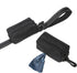 Heavy Duty Dog Leash for Medium to Large Dogs with Two Padded Handles 4FT/6FT, Double Handle Dog Leash (Black, 6 FT x 1" Wide, Poop Bag Holder Inc...