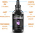 Vitamin B6 Liquid Drops - Pyridoxine hcl - B6 Vitamins Support Brain Function, Immune System, Nervous System and Mood - 17 mg 1000% DV - Gluten an...
