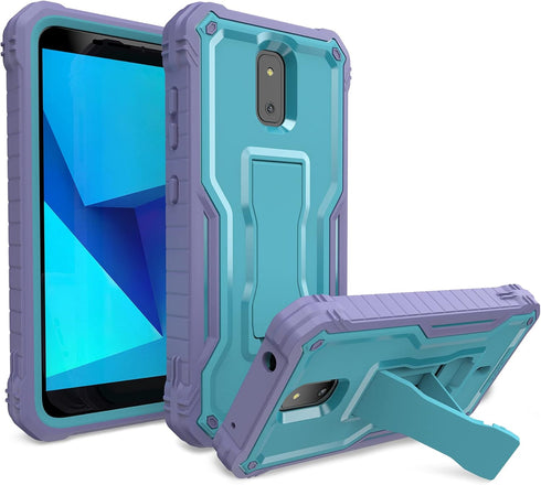 DUOPAL for Cricket Debut Case Compatible AT&T Calypso 2 Phone Cover, Military Grade Protection Shockproof Case Built-in Kickstand Phone Case(Blue)...