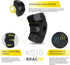 Bracoo Knee Support Brace for Men Women, Adjustable Compression Sleeve Wrap Patellar Pad Tendon - Arthritis Pain, meniscus tear, Injury Recovery, ...