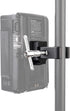 V-Mount Lock Battery Adapter with Clamp for Mounting to Light Stand Tripod....