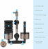 Aquarium Sponge Filter for 10-20 Gallon Fish Tank, Double Sponge with Ceramic Media Ball, for Fry Betta Shrimp Nano Tank,with 2 Spare Sponges and ...