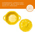 Bruntmor Ceramic Ramekins with lids oven safe - Serving Pot for Food, Soup - Adorable Pumpkin-Shaped Tabletop Decoration - Locks in Flavor with Po...