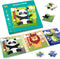 Magnetic Puzzles for Kids Ages 3 4 5, Advanced Version 9-12-16 Piece Animal Wooden Jigsaw Puzzles Book for Toddlers, Travel Games, Preschool Educa...