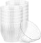 PLASTICPRO 50 Pack Small Plastic Bowls Crystal Like 6 oz Bowls Elegant Clear Plastic Bowls for Party and Occasions...