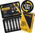 Damaged Screw Extractor - Remover for Stripped Head Screws Nuts & Bolts | Drill Bit Tools for Easy Removal of Rusty & Broken Hardware | High Speed...
