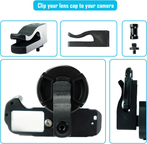 Camera Lens Holder Mount 1/4" Adapter...