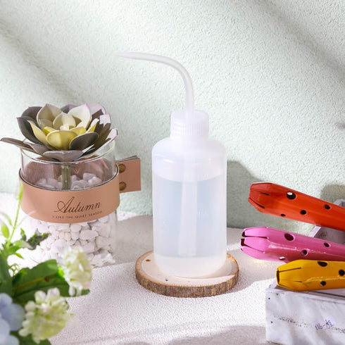 12 Pcs Lab Squeeze Bottle 250ml Plastic Safety Wash Bottles Squirt Bottle Tattoo Bottle for Cleaning Water Tools Plant Irrigation Experiments Tatt...