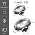 2 PCS Canning Funnel for Wide and Regular Jars, Wide Mouth Funnel Stainless Steel Funnels for Kitchen Use, Metal Funnels Set for Transferring Liqu...