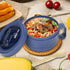 Unbreakable Microwave Soup Mugs with Lids and Handles,Microwave Ramen Bowl with Lid for Soup and Instant Noodles,Oatmeal, Gumbo, Salad,BPA Free (S...