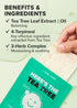 I DEW CARE Sheet Mask Pack - Here's The Tea Tree | with Tea Tree Leaf Extract, Soothing, Balancing Korean Face Mask Set for Oily & Sensivitive Ski...