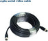 (17FT / 5m Backup Camera Cable, 4-pin Aviation Video Extension Cable, Car Video Extension Cable Backup Camera Extension Cable,AV Extension Cable C...