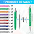 50 Pcs Inspirational Pen Bulk Motivational Ballpoint Pen Metal Black Ink Pen with Saying Encouraging Pen for Teacher Coworker Appreciation Gift Of...