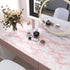 LACHEERY Marble Contact Paper Pink White Marble Peel and Stick Countertop Contact Paper for Countertops Waterproof Marble Wallpaper for Walls Bath...