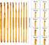 uxcell Double End Crochet Hooks 2/0 to 10/0 Aluminum Golden Tone Knitting Needles Crocheting Stitch for DIY Weave Craft Yarn 10Pcs......