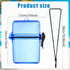 Outus 3 Pieces Waterproof Case ID Card Holder with Floating Sports Case Locker with Hanging Ring and Rope (Rose Blue Black,4.72 x 2.95 x 1.57 Inch...