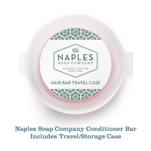 Naples Soap Company, Protein Enriched, 50-75 Use, Solid Hair Conditioner Bar, Eco-Friendly Haircare, Helps Ensure Vibrant, Healthy Hair, All Hair ...