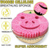 SmilePowo Kitchen Sponges,12 Pack Non-Scratch Scrub Sponge,Dual-Sided Dishwashing Sponge for Furniture,Dish,Bathroom,Reusable Eco-Friendly Sponge...