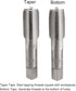 uxcell Metric Hand Tap M14 Thread 1.5 Pitch 4 Straight Flutes H2 Alloy Tool Steel Bottom & Taper Screw Tap Set Tapping Tools for Repairing 1 Pair...