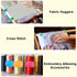 22 Pcs Fabric Huggers and Magnetic Fabric Clips for Cross Stitch, Silicone Thread Spool Huggers and Needle Minder Magnet for Embroidery and Quilti...