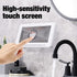 Waterproof Shower Phone Holder - Rotates and Adjustable Angle, Anti-Fog High Sensitivity Cover Mount Box for Smooth Wall Surfaces Where You Need O...