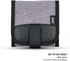 JJC Lens Filter Pouch Case for Circular Filter Up to 82mm (37mm 40.5mm 49mm 52mm 55mm 58mm 62mm 67mm 72mm 77mm), 3-Pocket Lens Filter Wallet Stora...