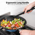 600ºF Heat Resistant Silicone Spoon: U-Taste 13.3in Solid Kitchen Cooking Spoon, Nonstick Food Grade Large & Long Soup Rubber Utensil for Mixing, ...
