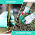 HAUSHOF Gardening Gloves Thorn Proof 3-Pairs Work Gloves, Breathable Garden Gloves Latex Coated with Texture for Women and Men Yard Work, Large Si...