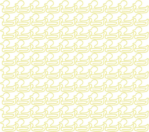 100 PCS Yellow Duck Shaped Paper Clips Metal Cute Fashion Paper Clips for Students Kids Teachers...